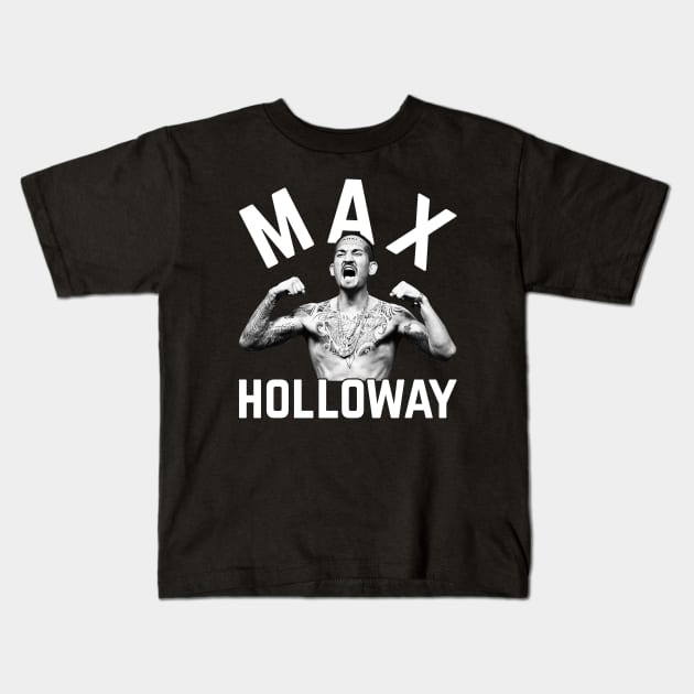 Max Holloway Kids T-Shirt by MMAMerch